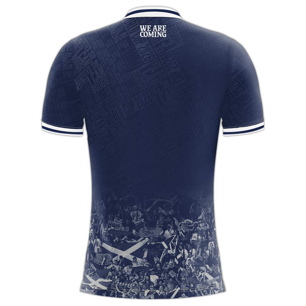 Scotland 2026-2027 Supporters Home Concept Kit kids Kids Short Sleeve